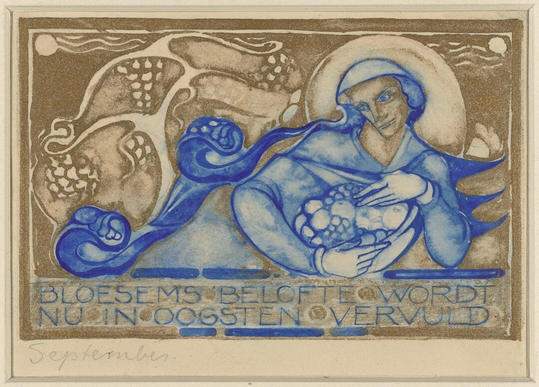 art nouveau poster
